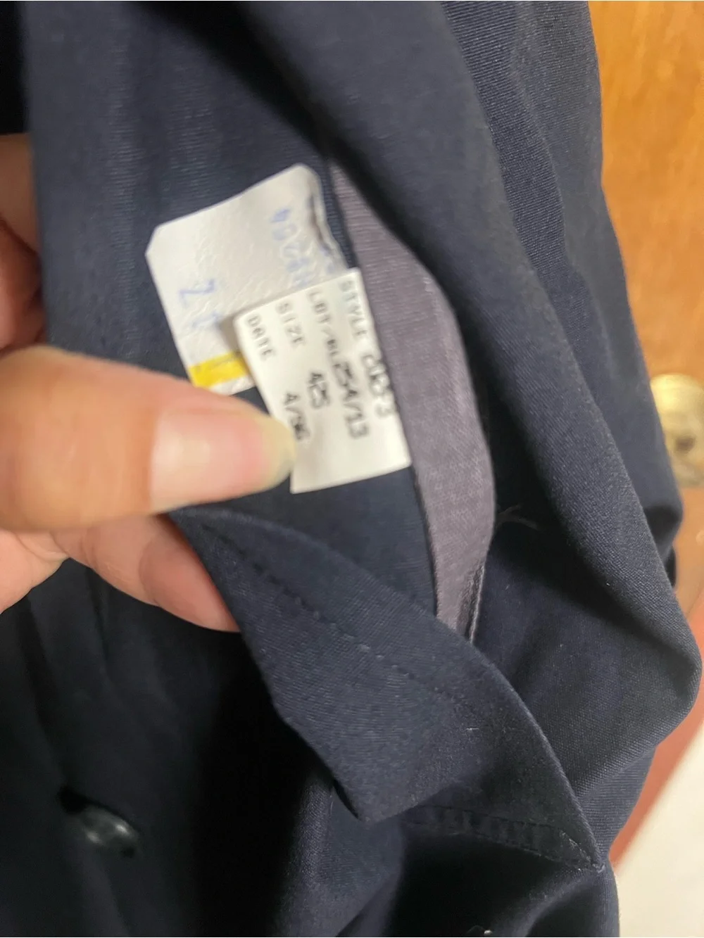 Botany 500 trench coat men’s large